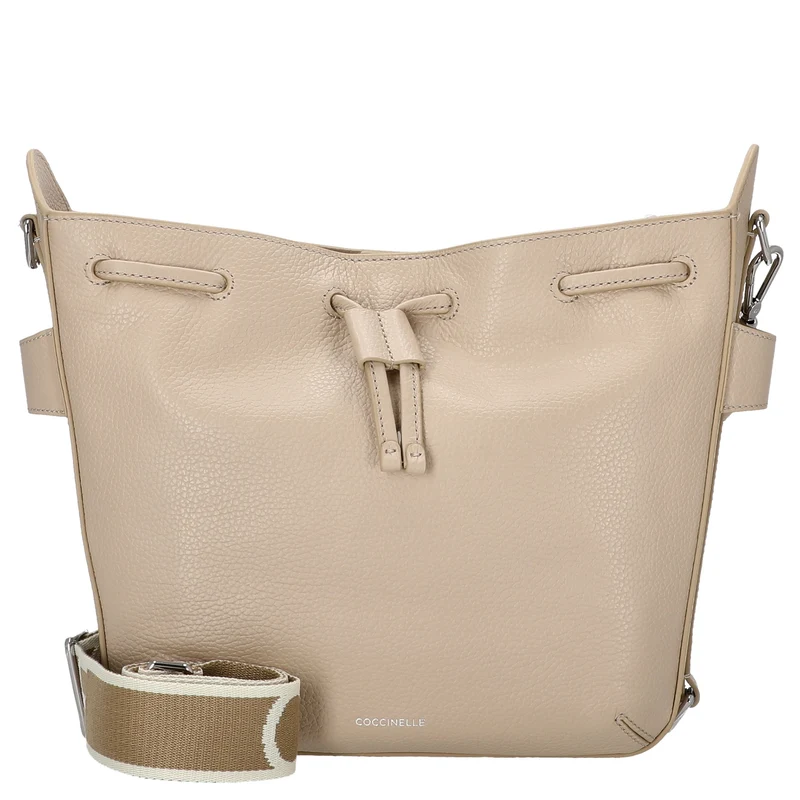 Coccinelle Gretel Ribbon - Henkeltasche 25 cm (sandshell)