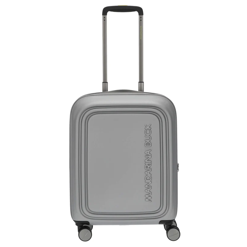 Mandarina Duck Logoduck+ - 4-Rollen-Kabinentrolley 55 cm S (silver)