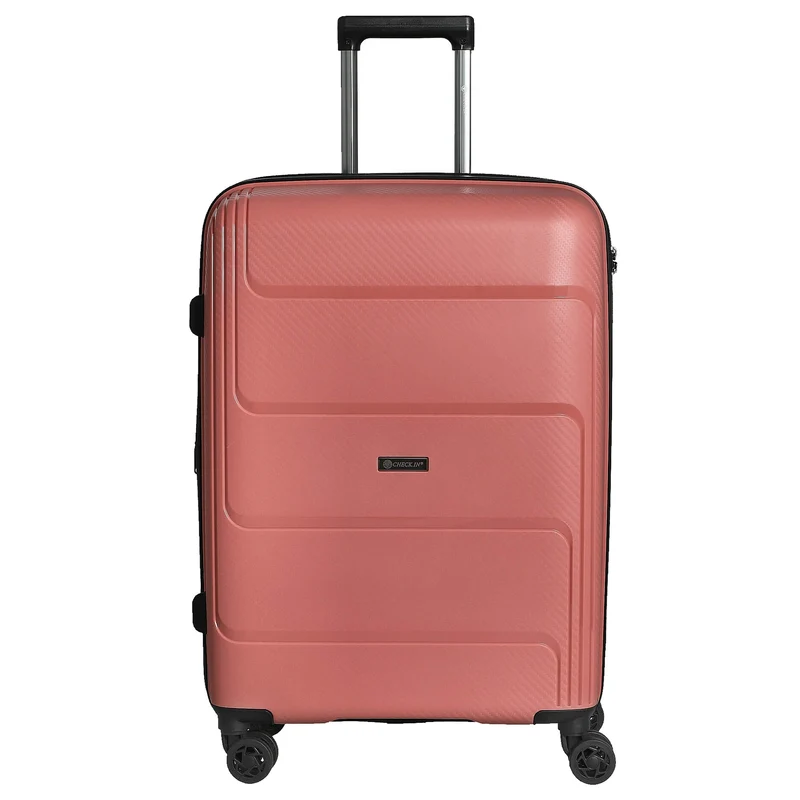 CHECK.IN St. Louis - 4-Rollen-Trolley 67 cm erw. (altrosa)