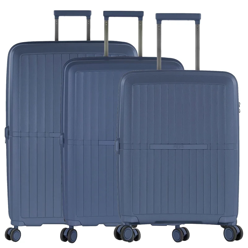 Heys AirLite - 4-Rollen-Trolley Set 3tlg. L/M/S erw. (blau)
