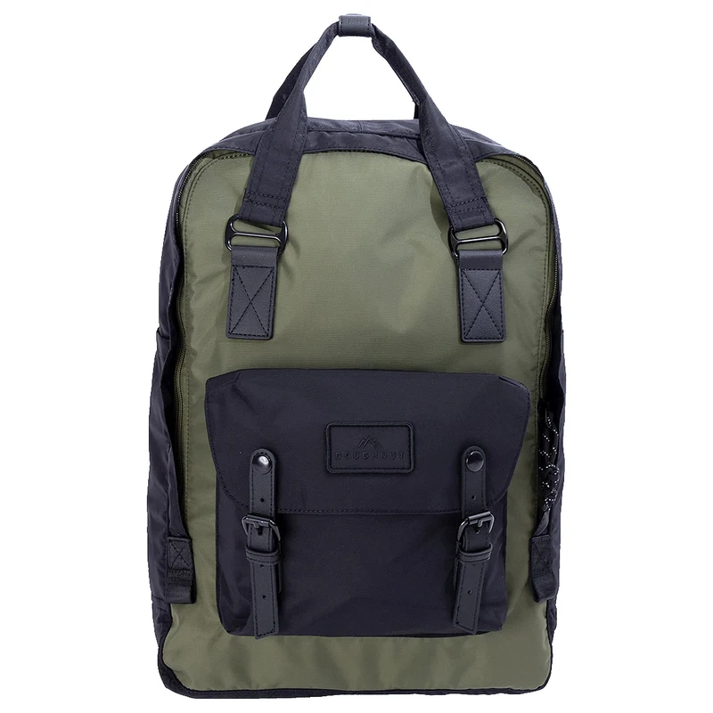 Doughnut Macaroon Go Wild 16 - Rucksack 38 cm (black x army)