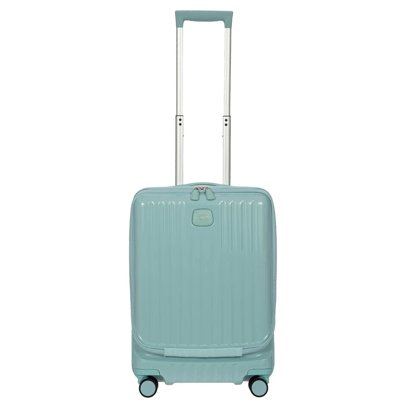Brics Positano - 4-Rollen Kabinentrolley 55 cm USB erw. (hellblau)