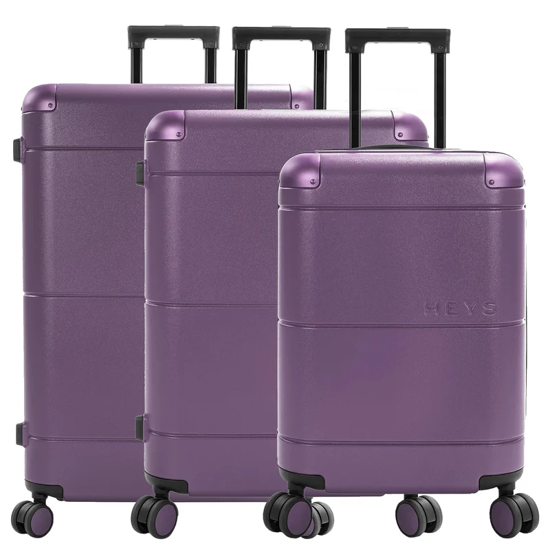 Heys Zen - 4-Rollen-Trolley Set 3tlg. erw. (lila)