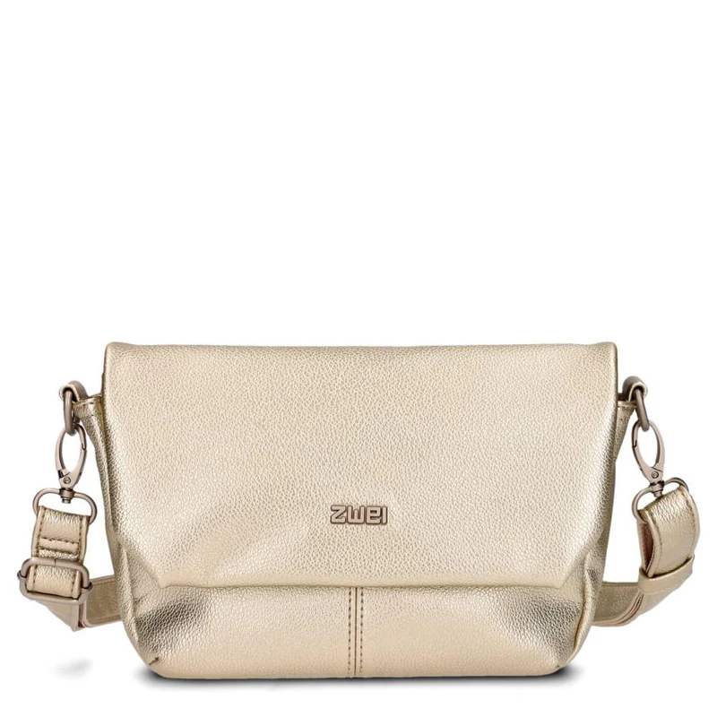 zwei Mademoiselle M40 - Umhängetasche 25 cm (gold)
