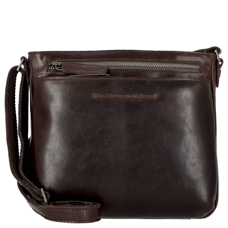 The Chesterfield Brand Mumbai - Umhängetasche 25 cm (brown)
