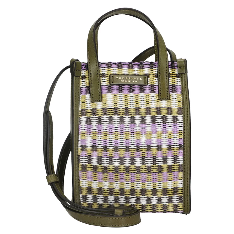 The Bridge Mirra Wow - Shopper 21 cm (verde/lilla/black)
