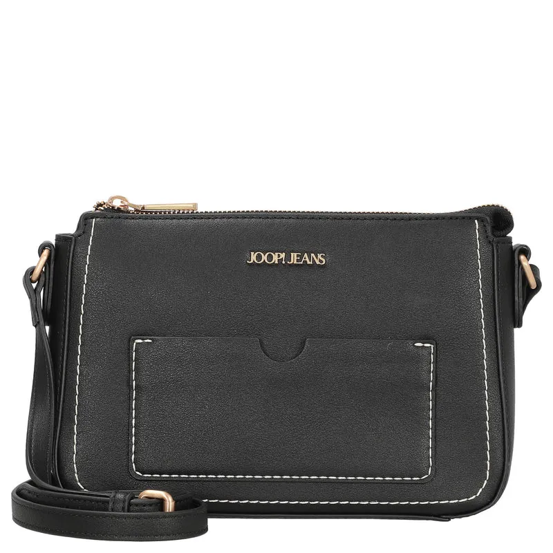 Joop Jeans Women Solido Jasmina - Schultertasche S 24 cm (black)
