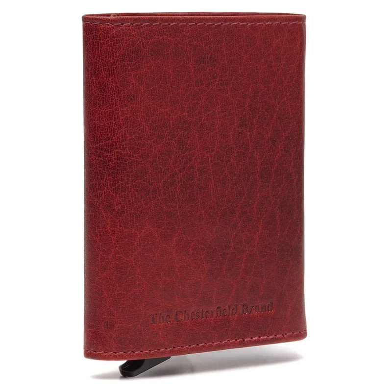 The Chesterfield Brand Paris - Kreditkartenetui 6cc 10 cm RFID (red)