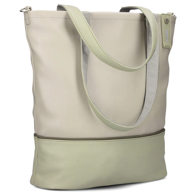 zwei Jana J145 - Schultertasche 37 cm (jade)