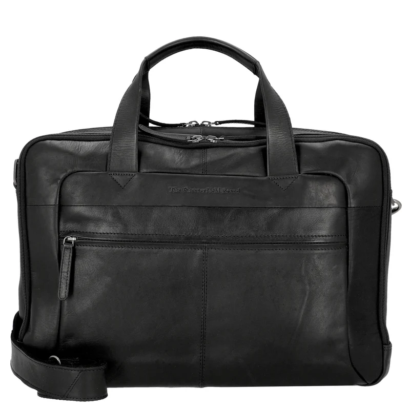 The Chesterfield Brand Ryan - Aktentasche 17" L Leder 42 cm (black)
