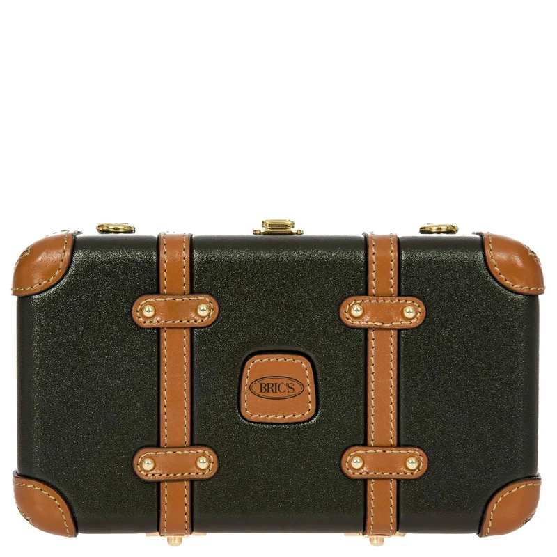 Brics Bellagio - Umhängetasche 20 cm recycelt (olive)