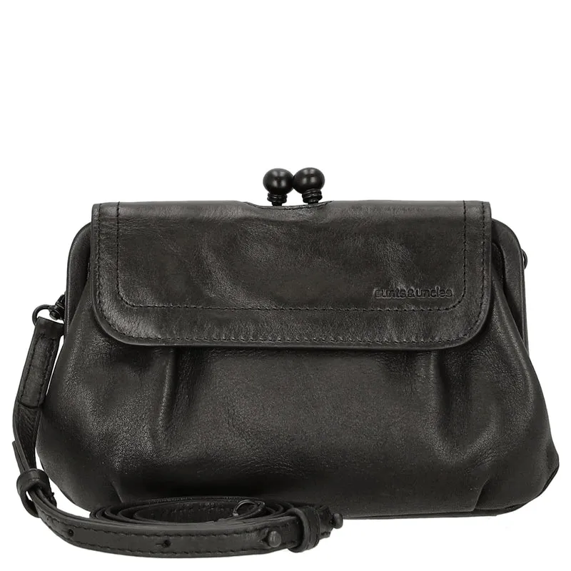 aunts & uncles Grandmas Luxury Club Mrs. Whoopie Pie - Umhängetasche 22 cm RFID (blacksmoke)