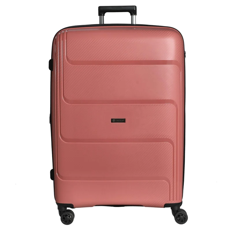 CHECK.IN St. Louis - 4-Rollen-Trolley 77 cm erw. (altrosa)