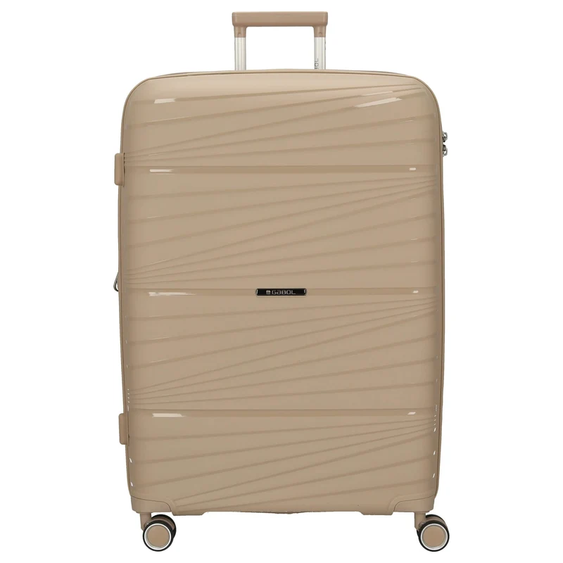 Gabol Kiba - 4-Rollen-Trolley 76 cm L (beige)