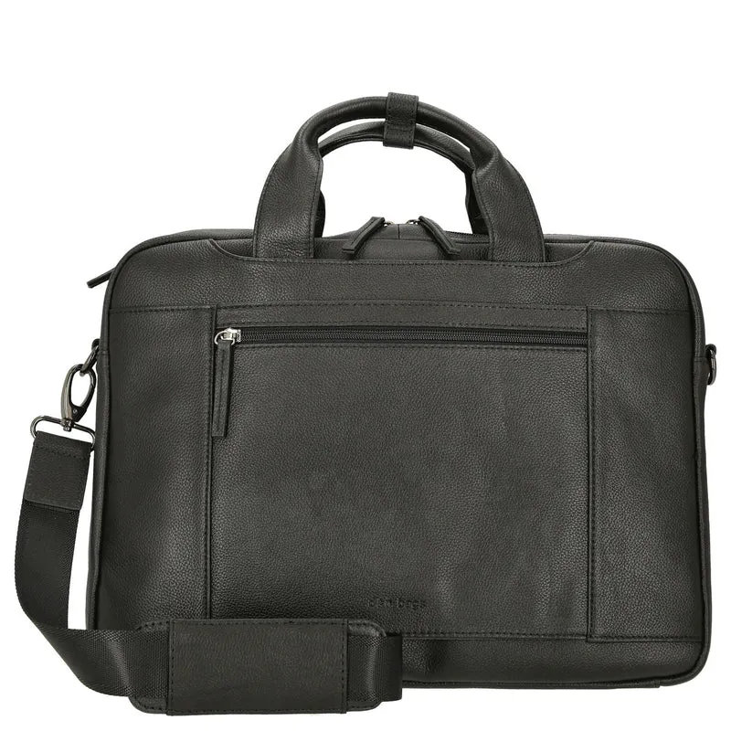 D&N Business Line - Aktentasche 40 cm Leder (black)