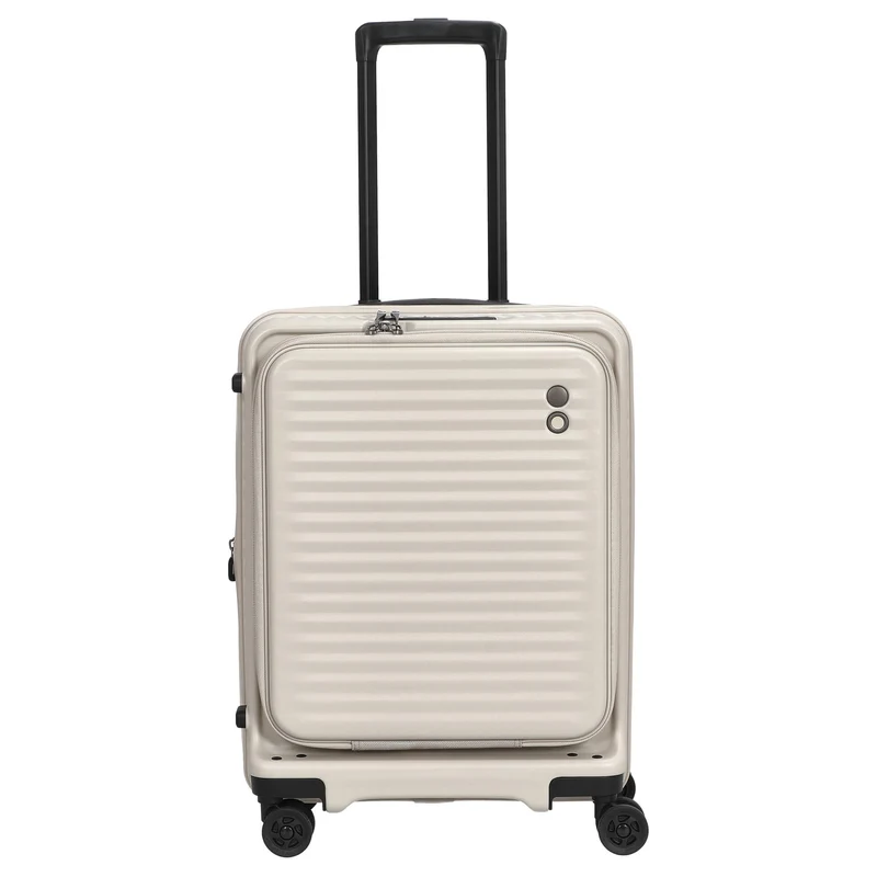 Echolac Celestra FA - 4-Rollen-Kabinentrolley 14" S 55 cm erw. USB (white sand)