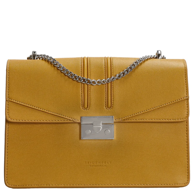 Seidenfelt Roros Big - Schultertasche 28 cm (mustard)