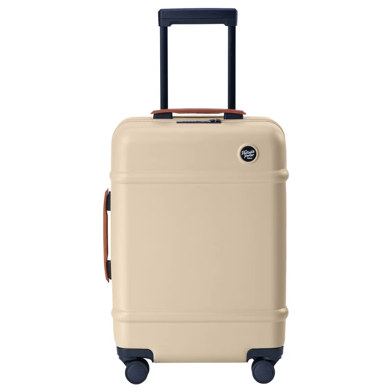 The Portable Porter Company Carry On - 4-Rollen-Kabinentrolley 56 cm (warm sand)
