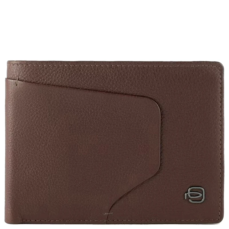 Piquadro Akron - Herrengeldbörse 4cc 13 cm (dark brown)