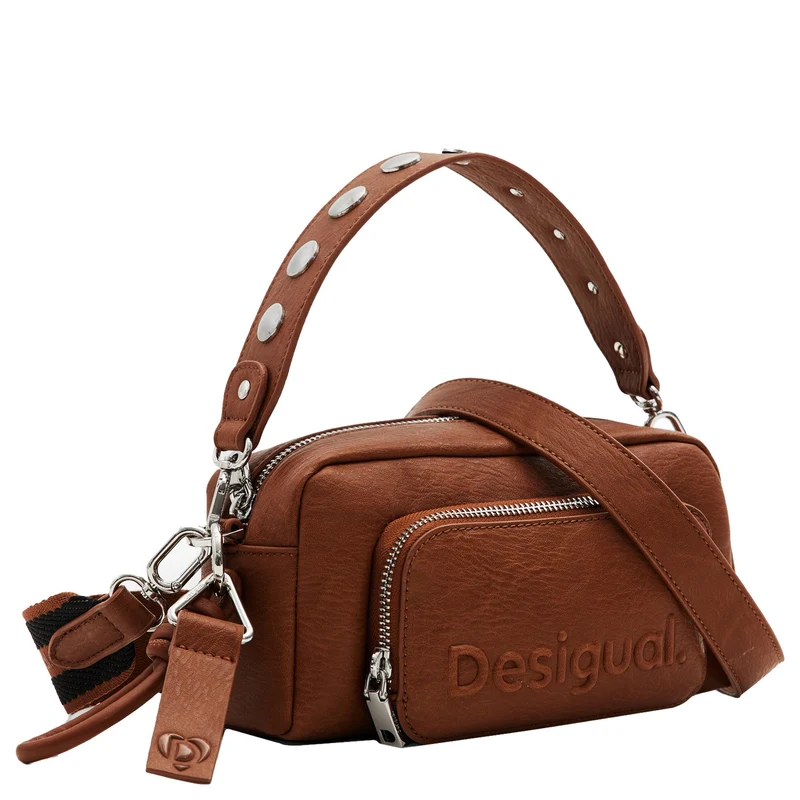 Desigual Half Logo - Umhängetasche 22 cm (cuero west)