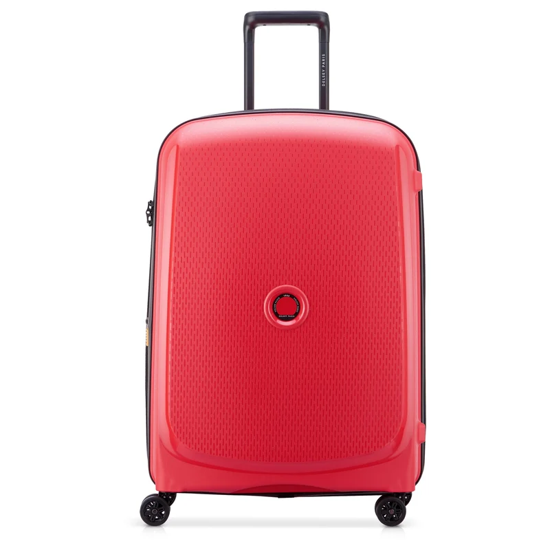 Delsey Paris Belmont Plus - 4-Rollen-Trolley recycelt 71 cm erw. (orange)