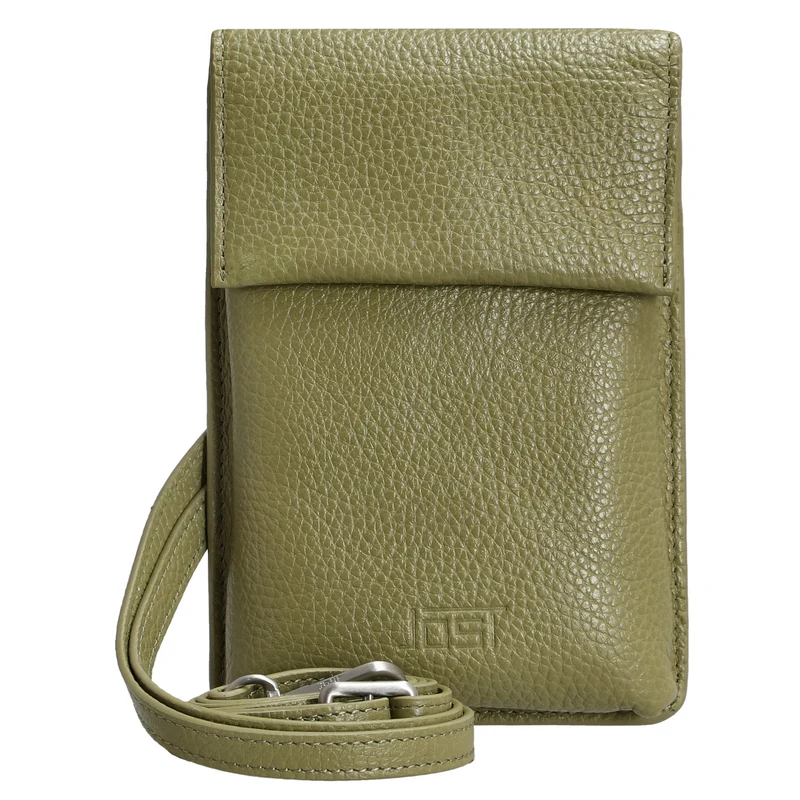 Jost Vika - Umhängetasche Mini/Geldbörse 18 cm (olive)
