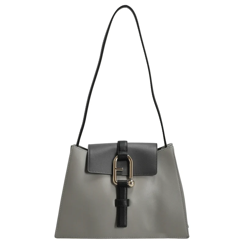 Furla Nuvola S - Schultertasche 27 cm (cenere+soil+nero)