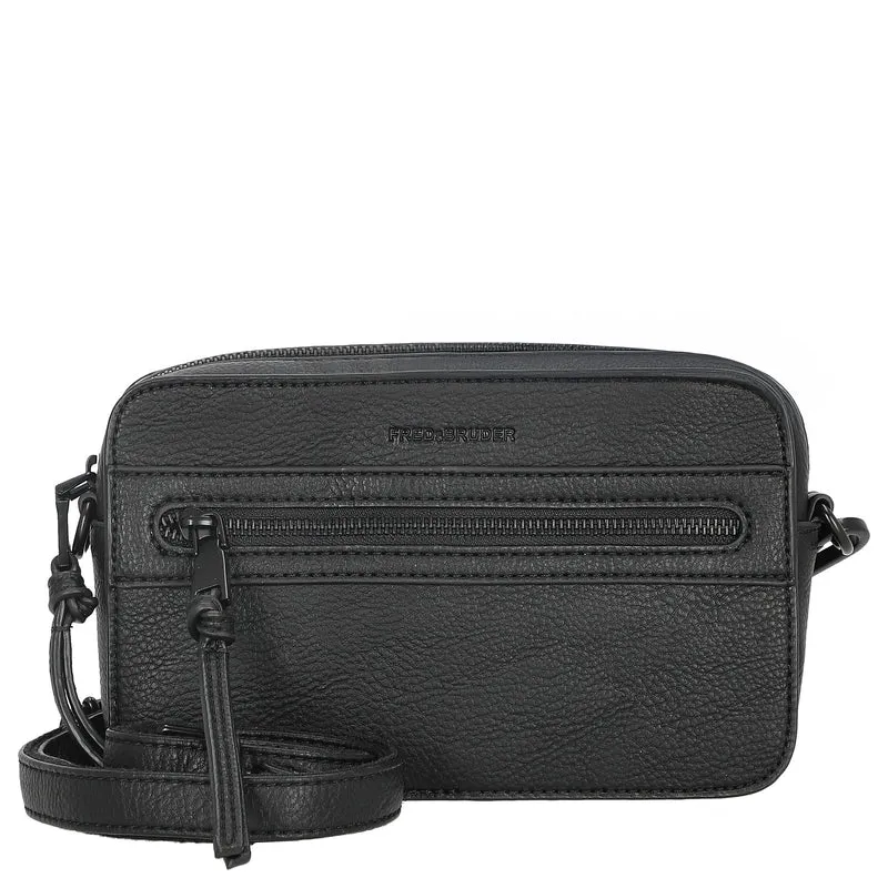 FREDsBRUDER Deep Dark - Umhängetasche 22 cm (black/black)