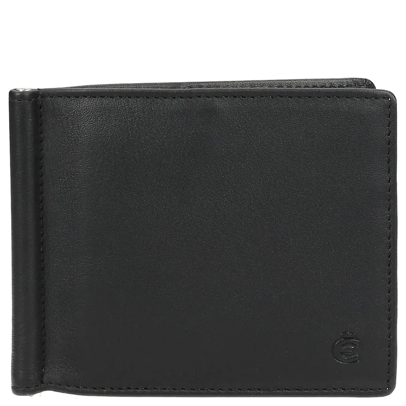 Esquire Logo - Geldbörse 6cc 11 cm RFID CARDSAFE (black)