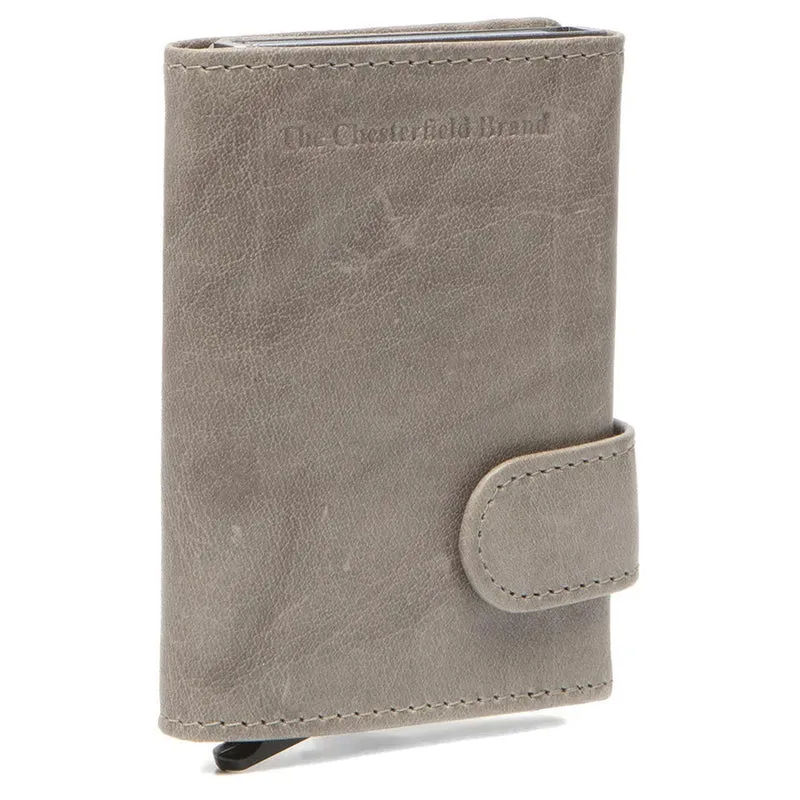 The Chesterfield Brand Portland - Kreditkartenetui 6cc 10 cm RFID (light grey)