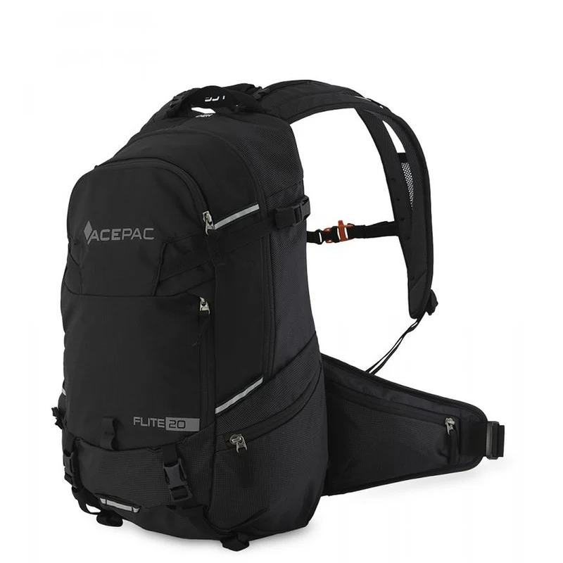 Acepac Flite 20 MKII - Fahrradrucksack 48 cm (black)