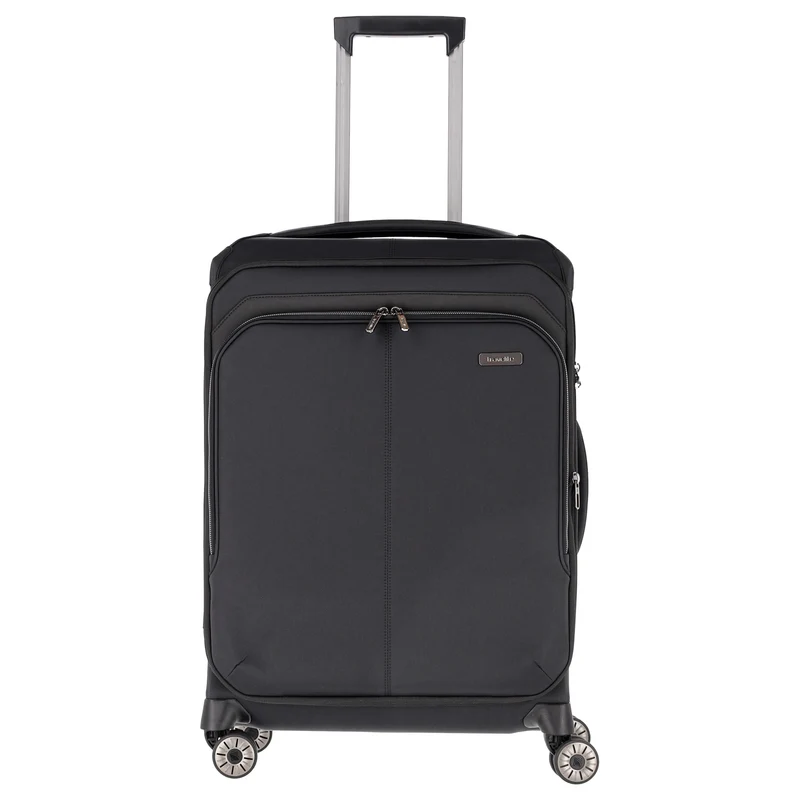 Travelite Priima - 4-Rollen-Trolley M 68 cm erw. (black)