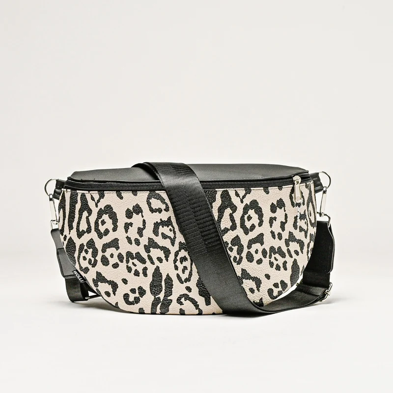 Bauchtasche beige Leo