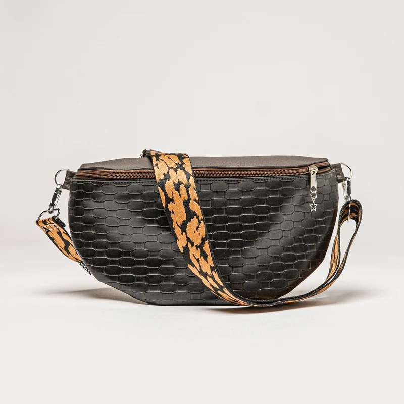 Bauchtasche braun