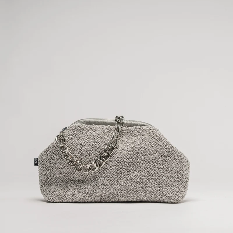 Klapp-Bag grau
