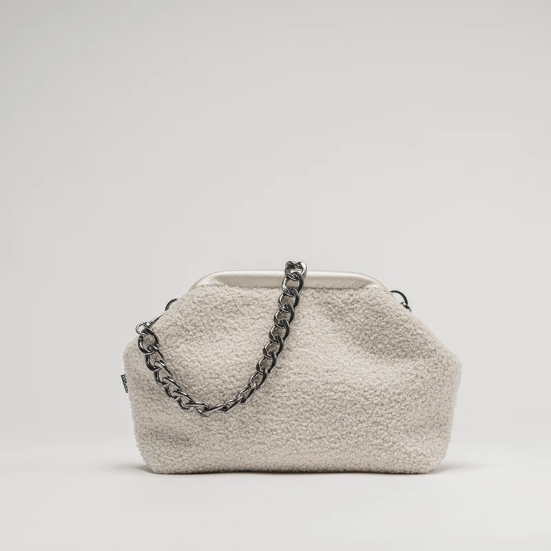 Klapp-Bag weiss