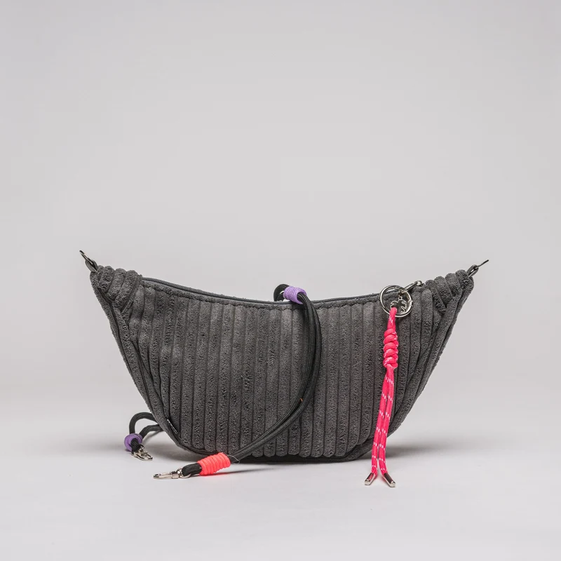 Luna-Bag Kord grau