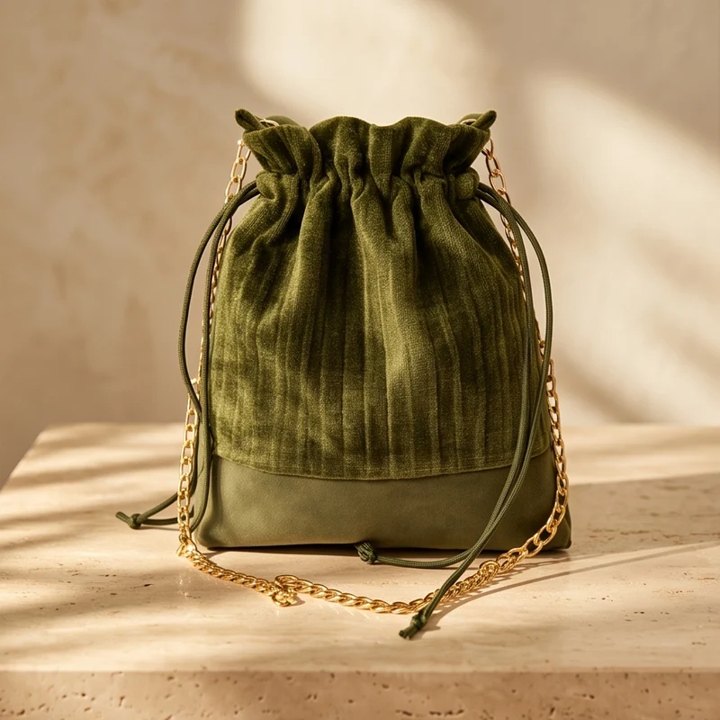 Bucket Bag olive
