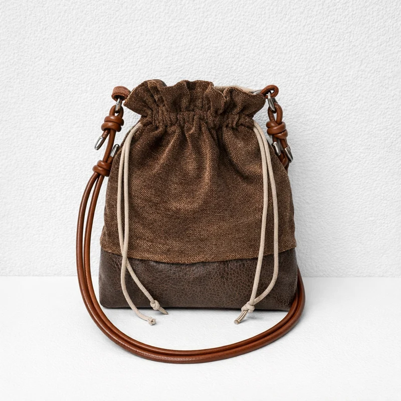 Bucket Bag braun