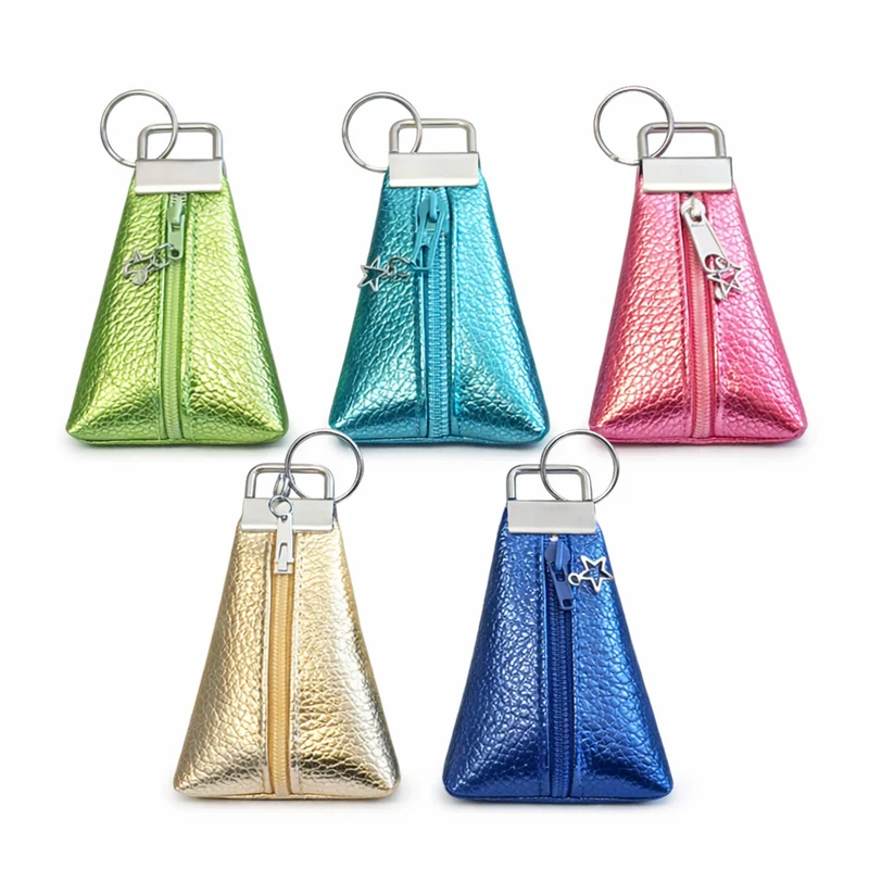 Mini-Bag Schlüsselanhänger metallic