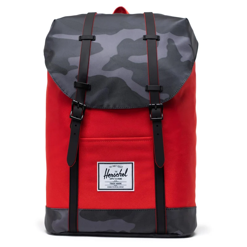 Herschel Retreat 19.5 - Rucksack 15" 43 cm (fiery red night camo)