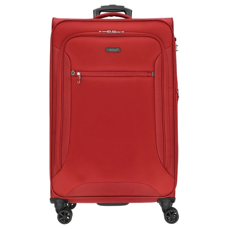 D&N Travel Line 6404 - 4-Rollen-Trolley L 78 cm (bordeaux)
